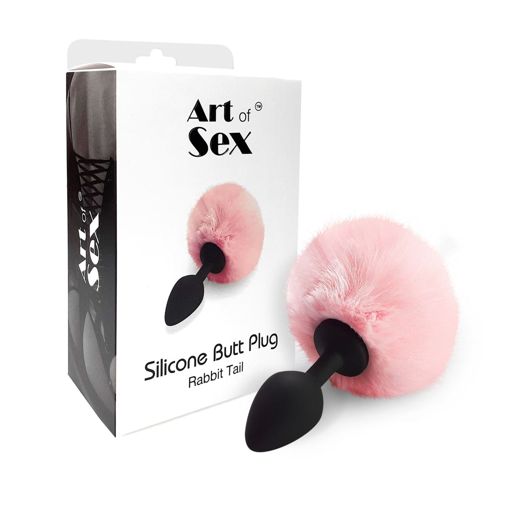 Анальна пробка Art of Sex Silicone Butt plug Rabbit Tail