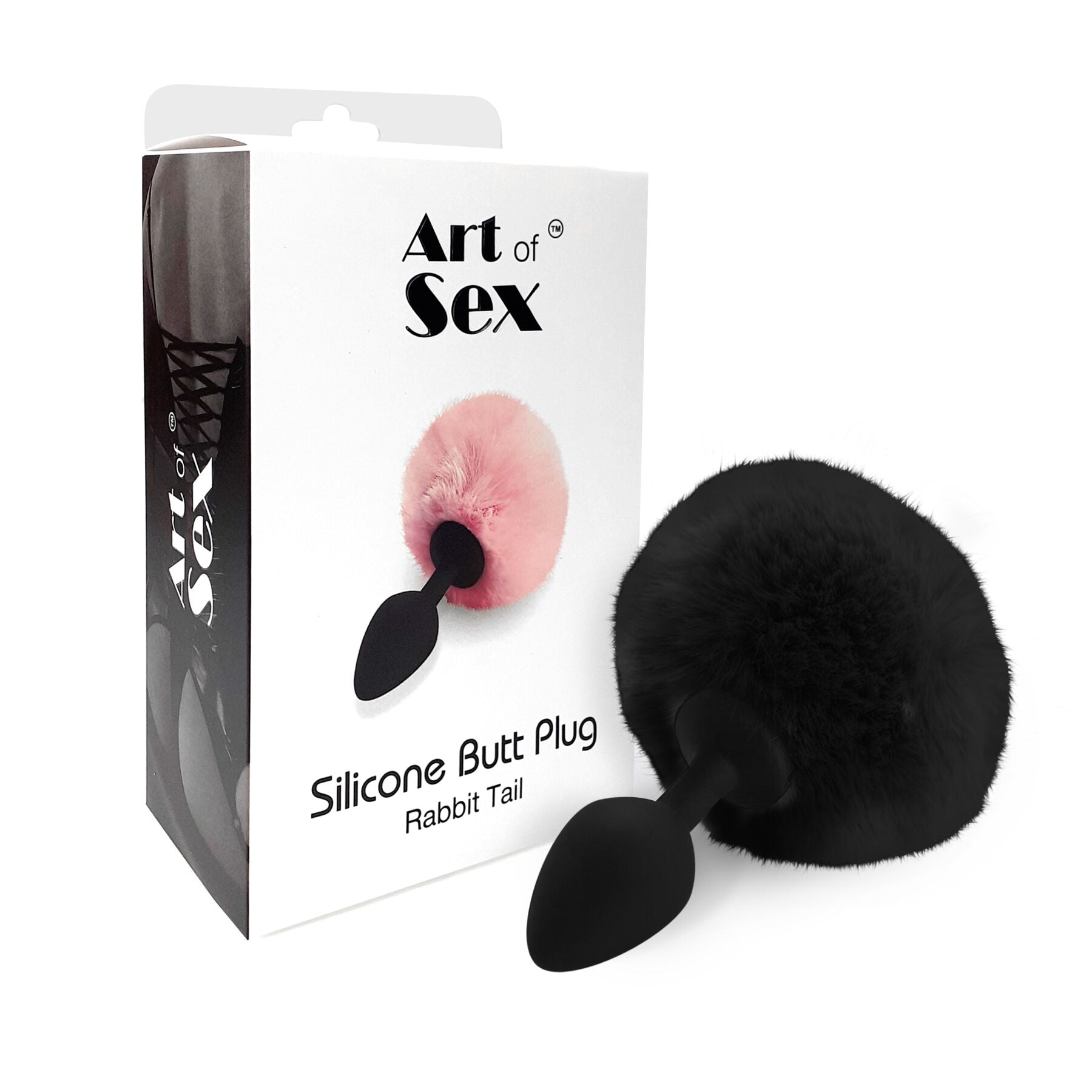 Анальна пробка Art of Sex Silicone Butt plug Rabbit Tail
