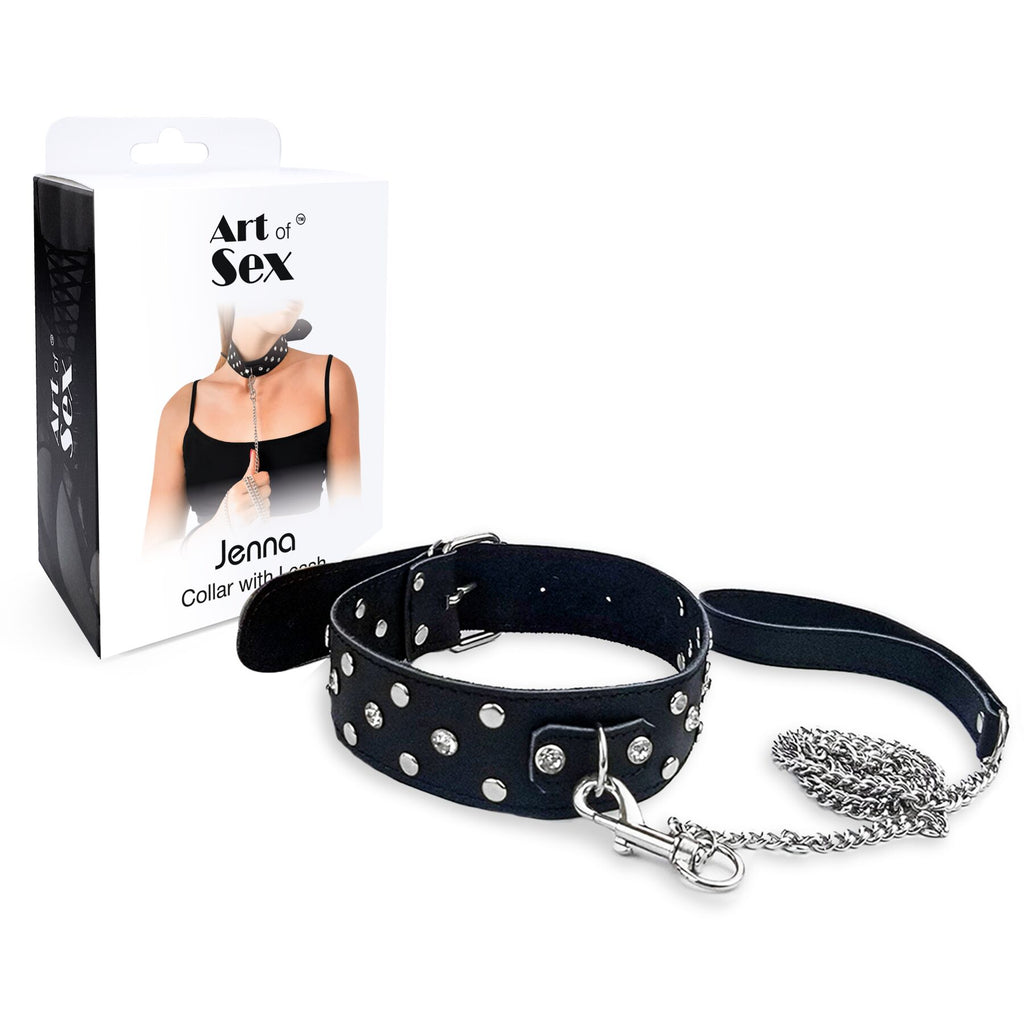 Нашийник Art of Sex Jenna Collar with Leash