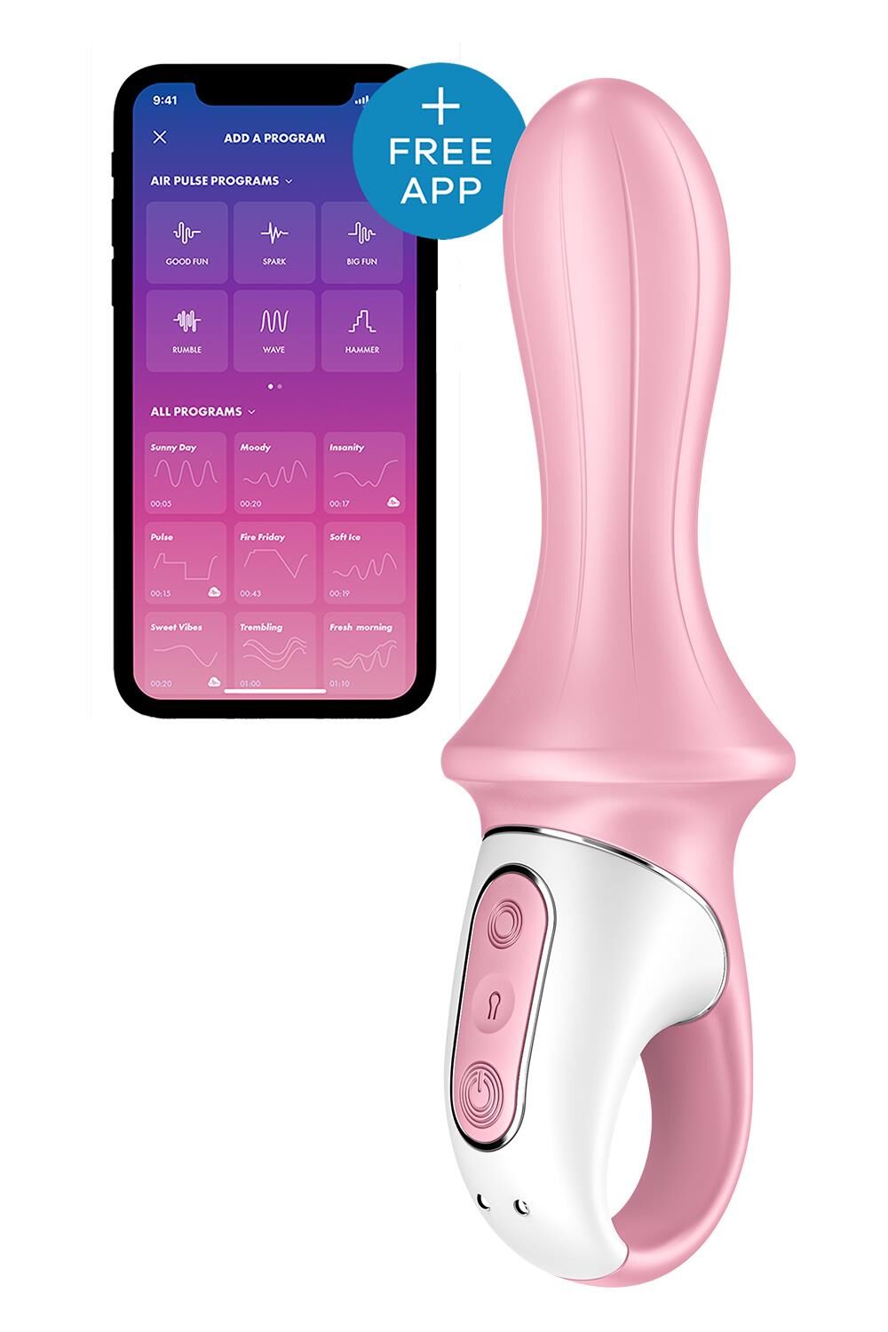 Анальний смарт-вібратор Satisfyer Air Pump Booty