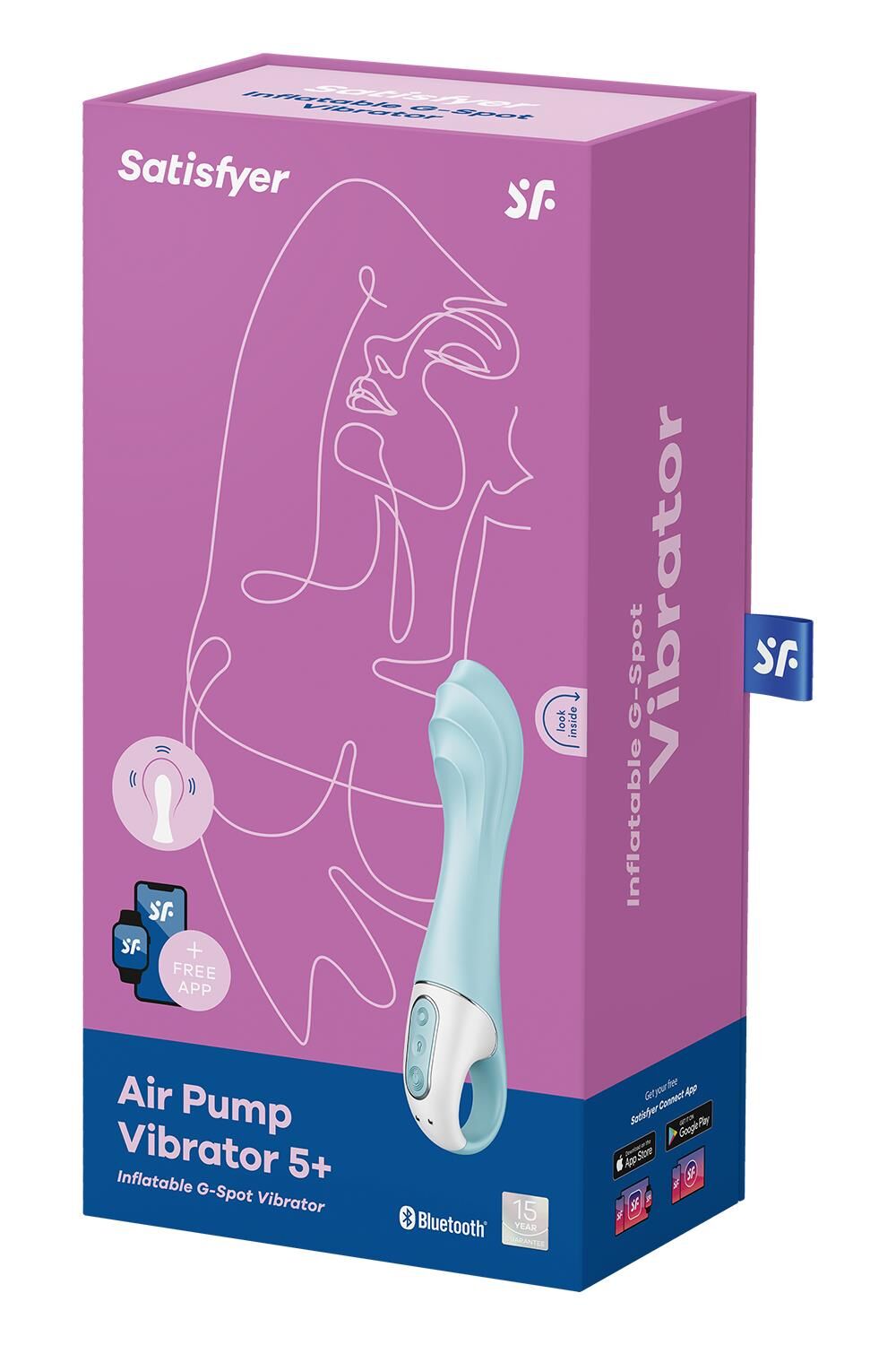 Смарт-вібратор точки G Satisfyer Air Pump Vibrator 5+