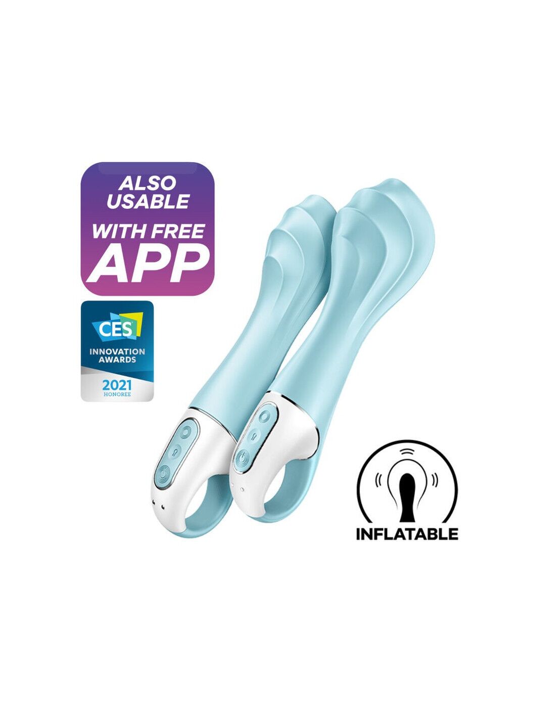 Смарт-вібратор точки G Satisfyer Air Pump Vibrator 5+