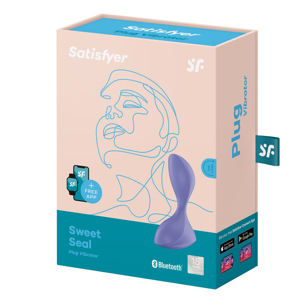 Анальна смарт-пробка з вібрацією Satisfyer Sweet Seal