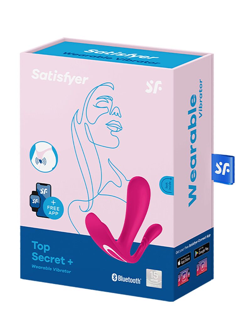 Подвійний смарт-вібратор у трусики Satisfyer Top Secret+
