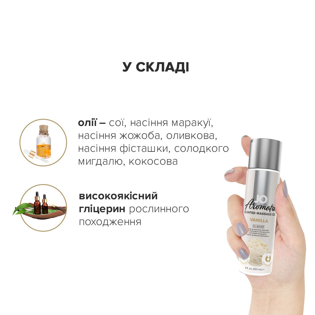 Масажна олія JO Aromatix Massage Oil