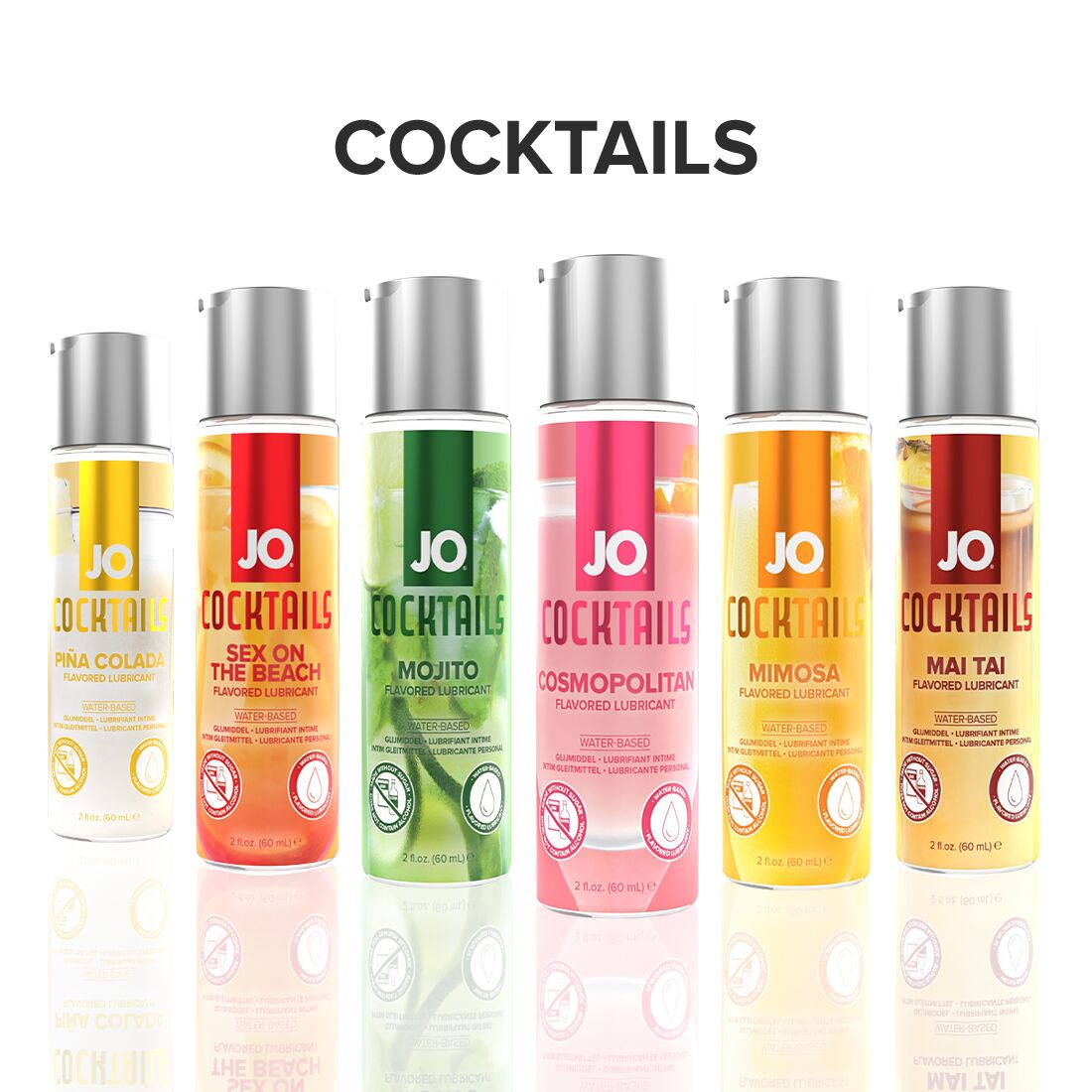 Лубрикант на водній основі JO Cocktails