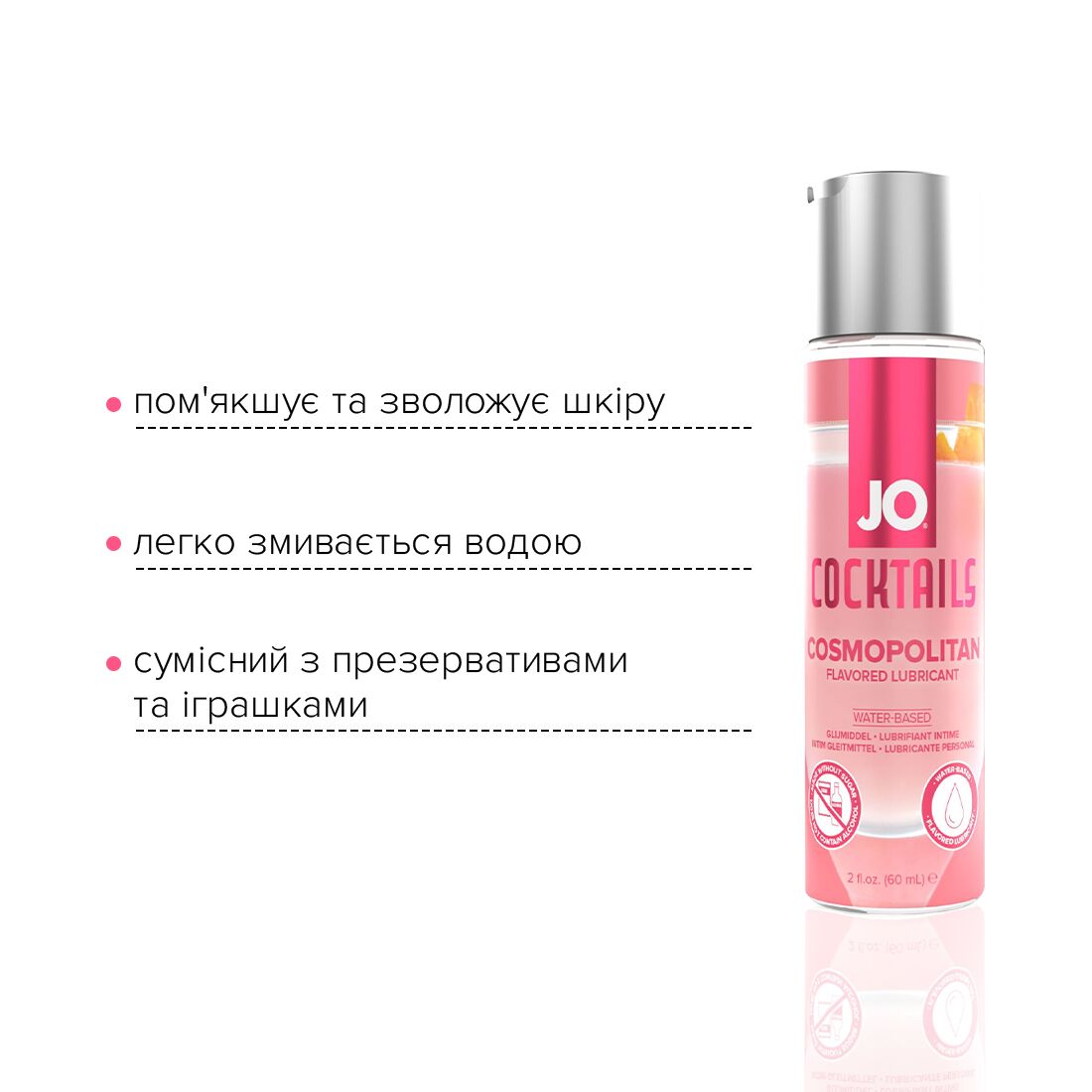 Лубрикант на водній основі JO Cocktails