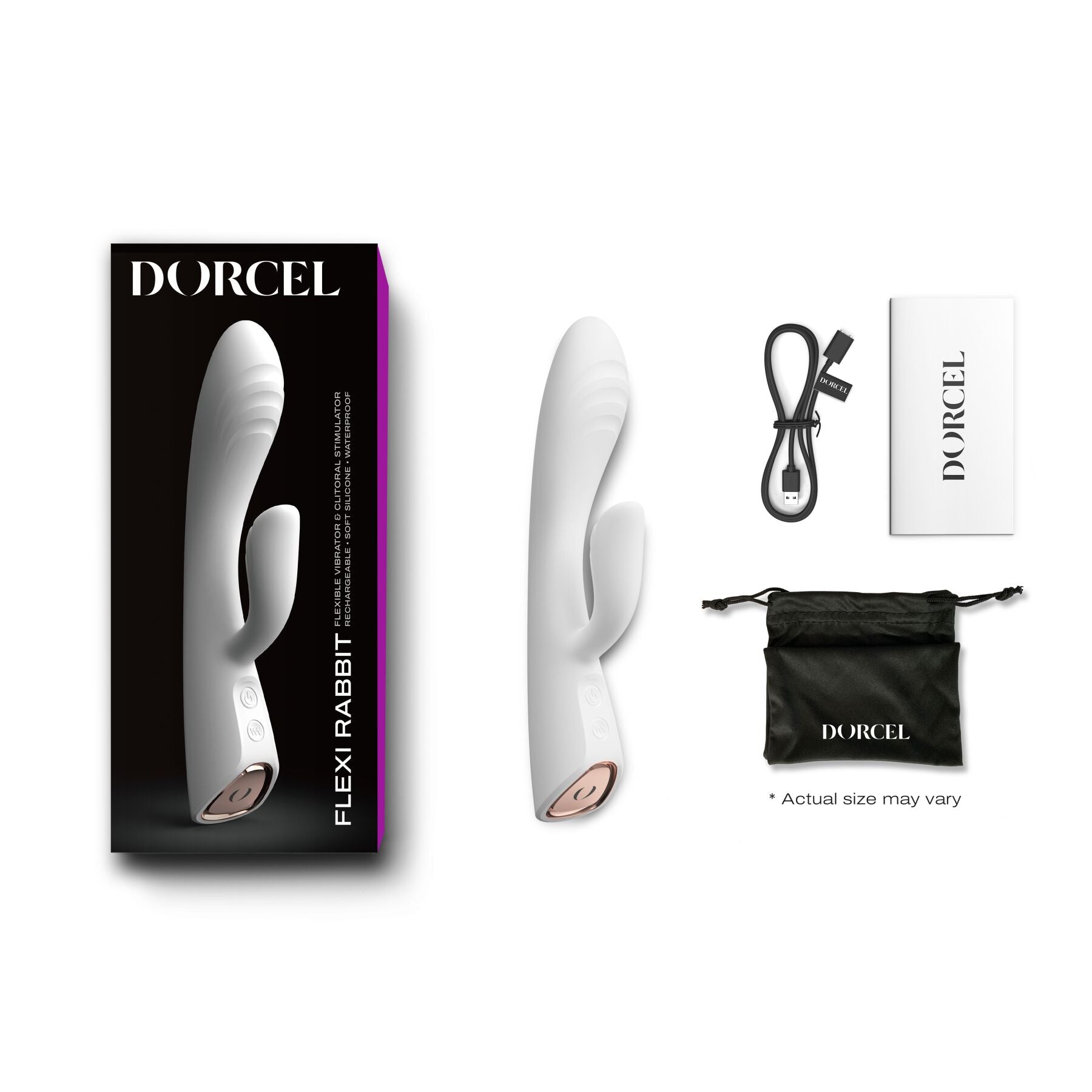 Вібратор-кролик з підігрівом Dorcel FLEXI RABBIT