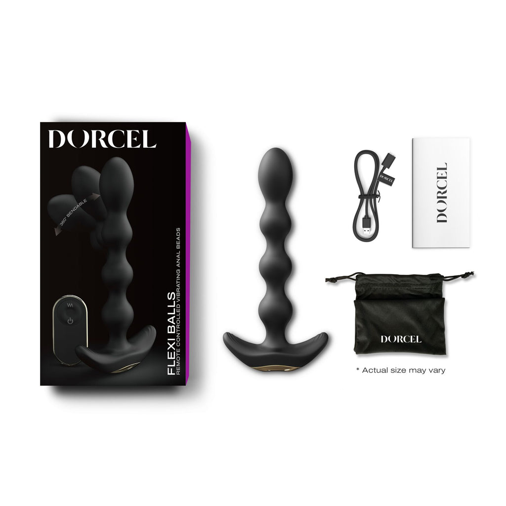 Анальний вібратор-намисто Dorcel FLEXI BALLS
