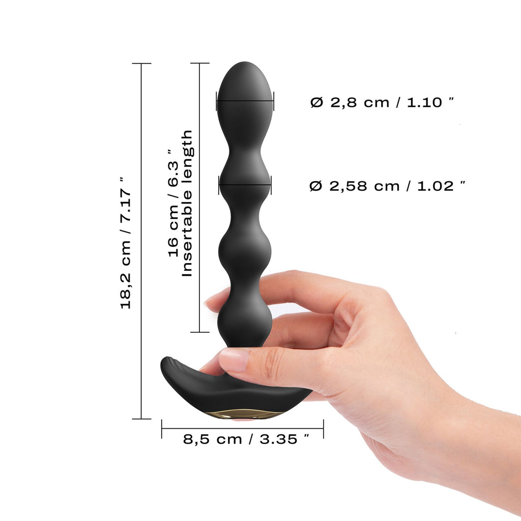 Анальний вібратор-намисто Dorcel FLEXI BALLS