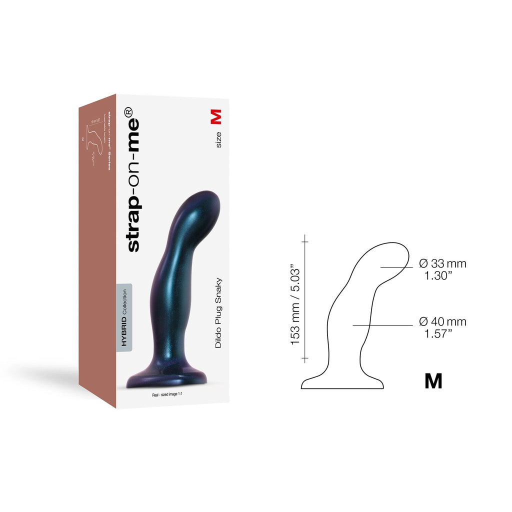 Насадка для страпона Strap-On-Me DILDO PLUG SNAKY