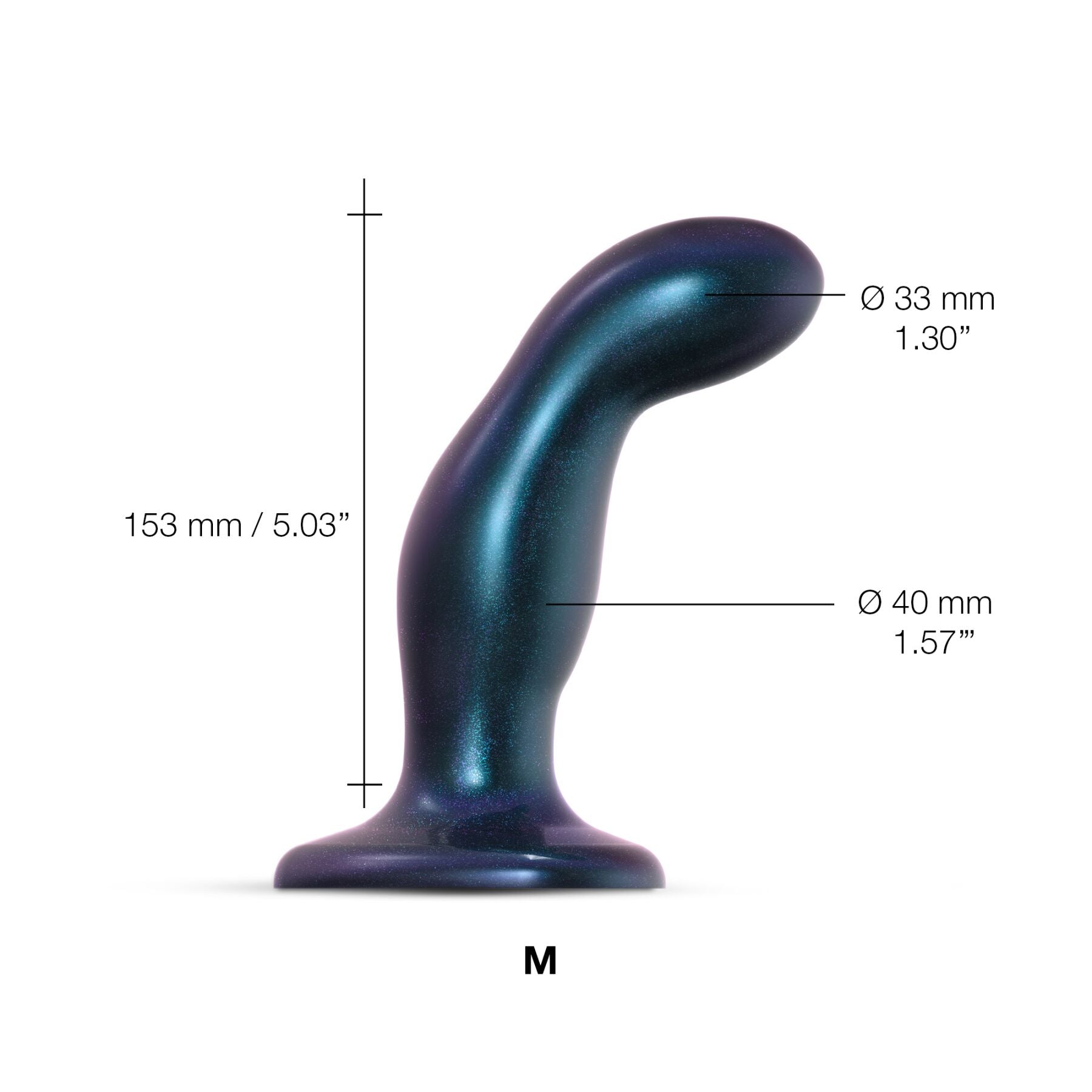 Насадка для страпона Strap-On-Me DILDO PLUG SNAKY