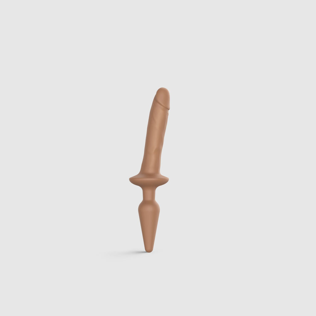 Насадка для страпона Strap-On-Me SWITCH PLUG-IN REALISTIC DILDO