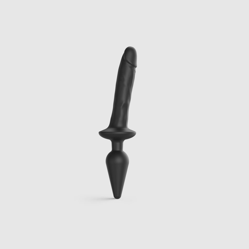 Насадка для страпона Strap-On-Me SWITCH PLUG-IN REALISTIC DILDO