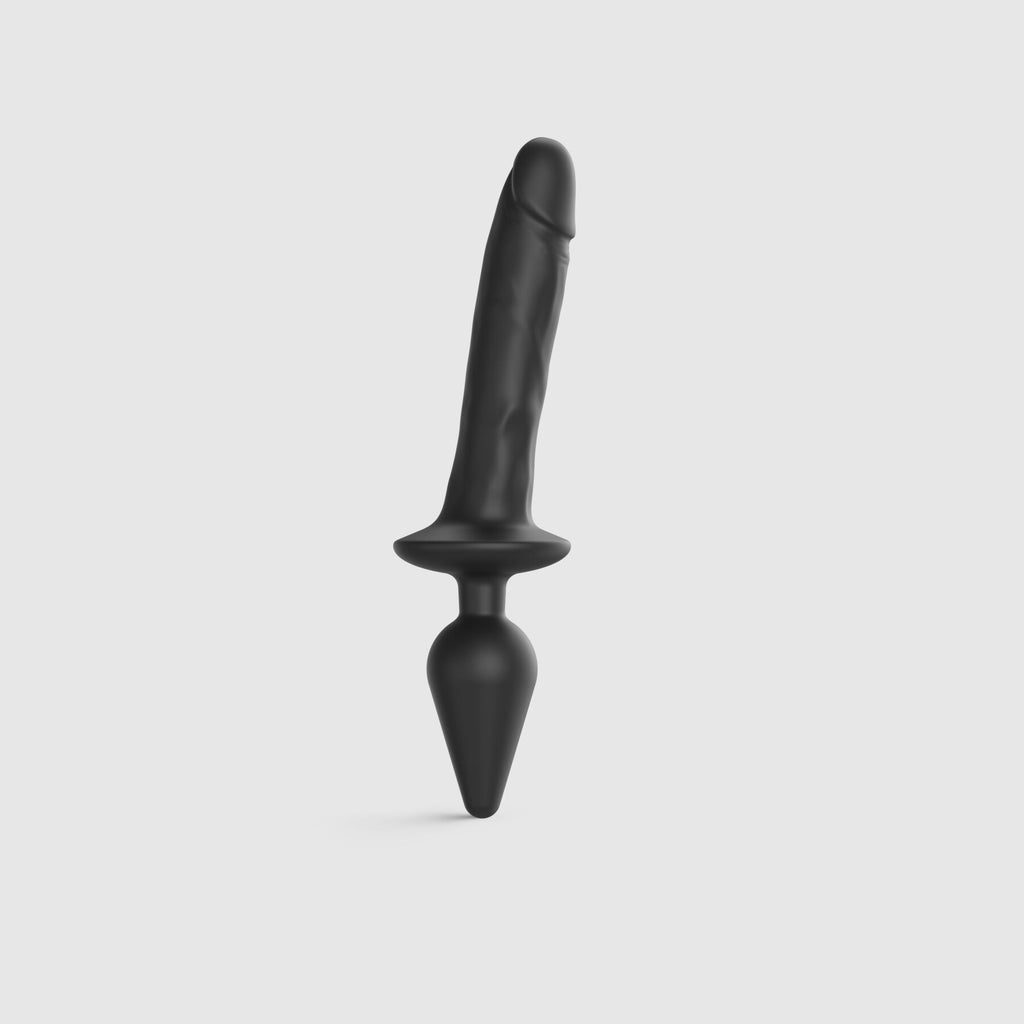 Насадка для страпона Strap-On-Me SWITCH PLUG-IN REALISTIC DILDO