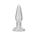 Скляна анальна пробка Pillow Talk Fancy Luxurious Glass