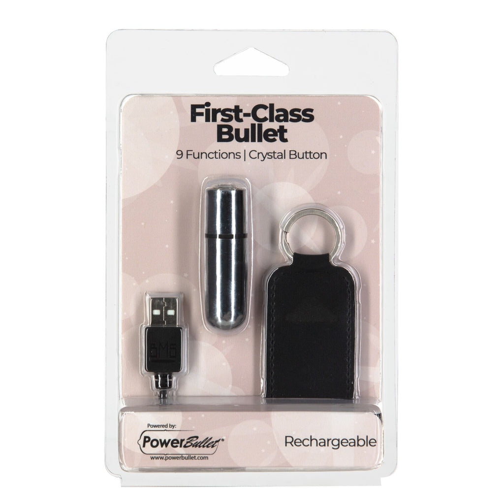 Віброкуля PowerBullet First-Class Bullet 2.5″ with Key Chain Pouch