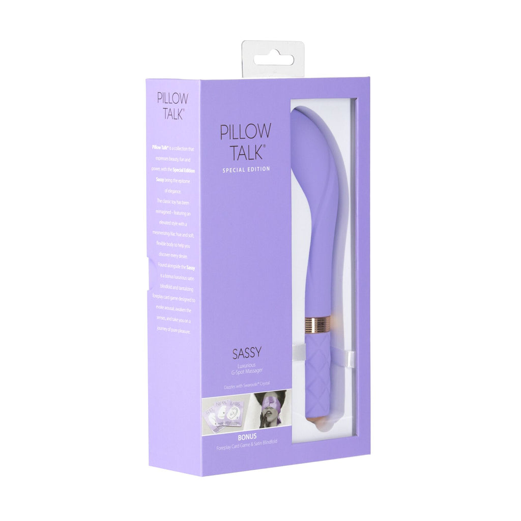 Розкішний вібратор Pillow Talk Sassy Purple Special Edition
