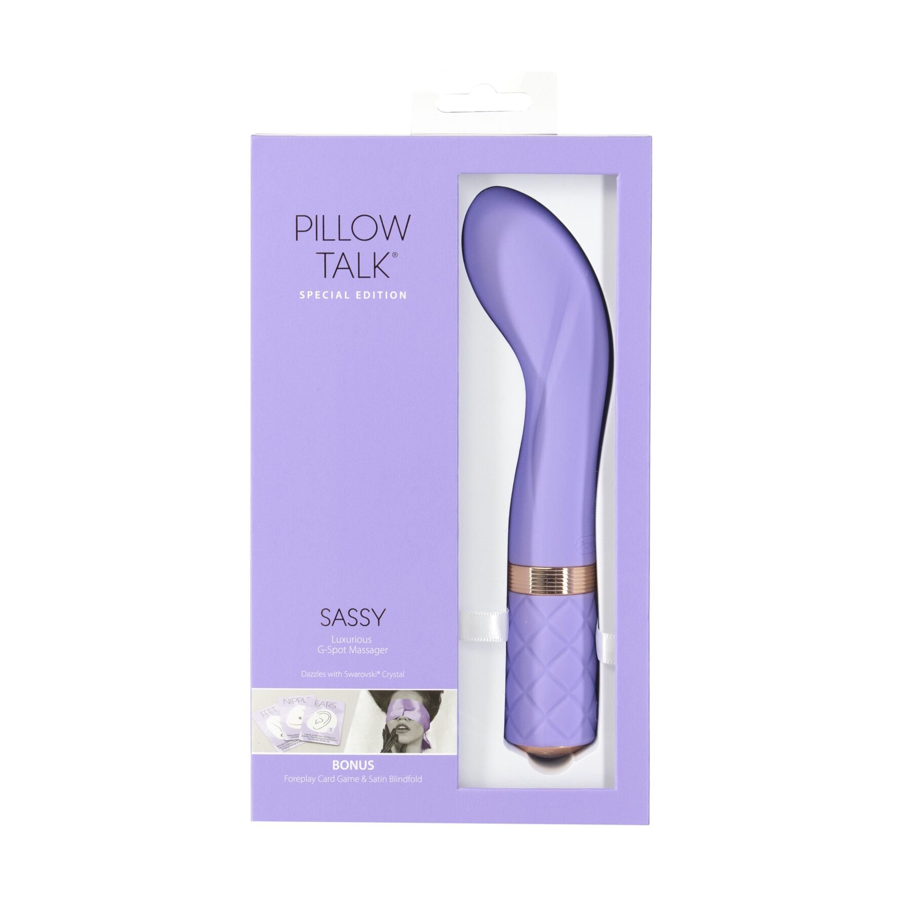 Розкішний вібратор Pillow Talk Sassy Purple Special Edition