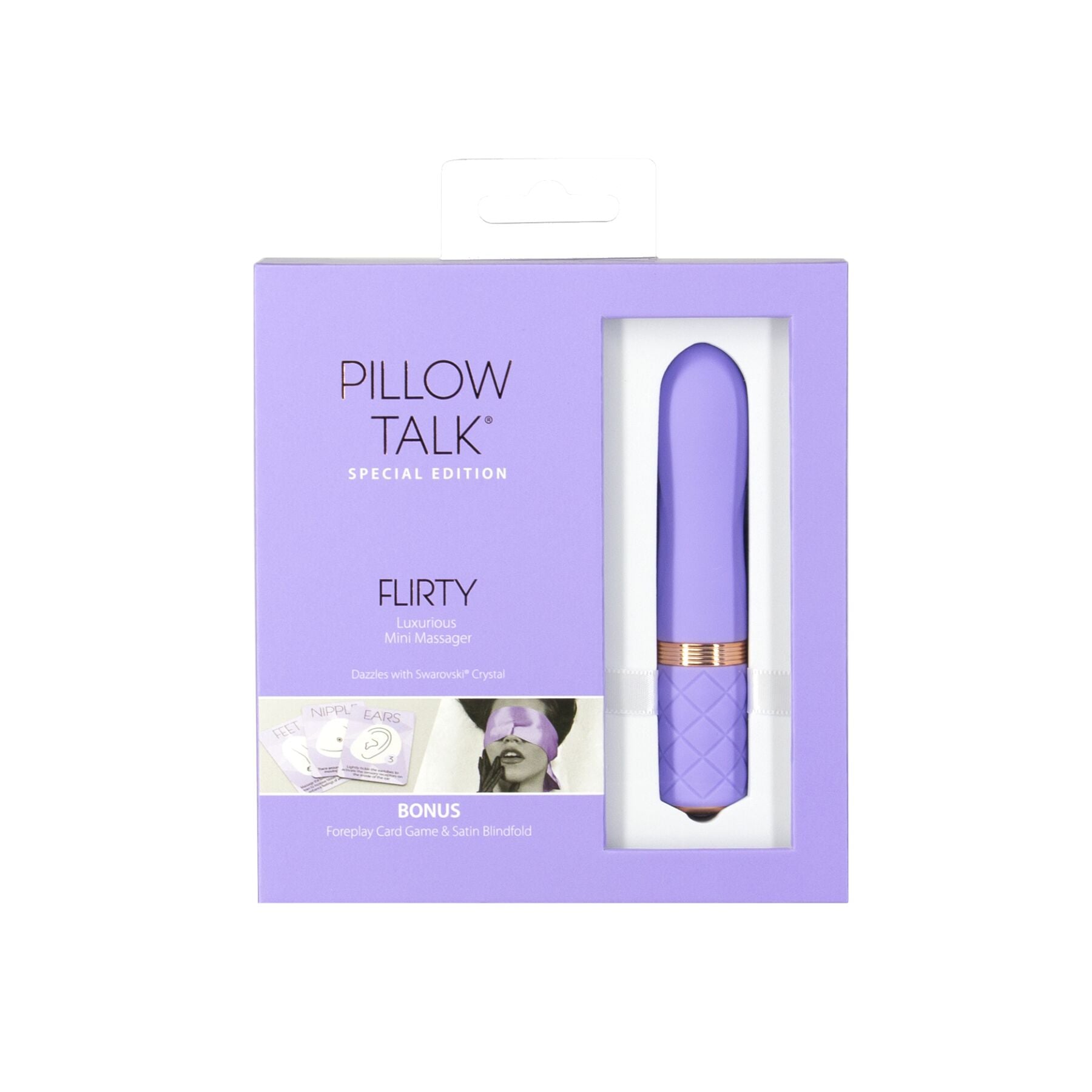 Розкішний вібратор Pillow Talk Flirty Purple Special Edition