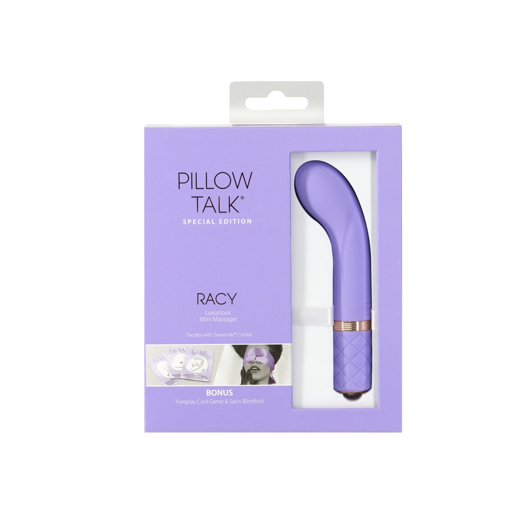 Розкішний вібратор Pillow Talk Racy Purple Special Edition
