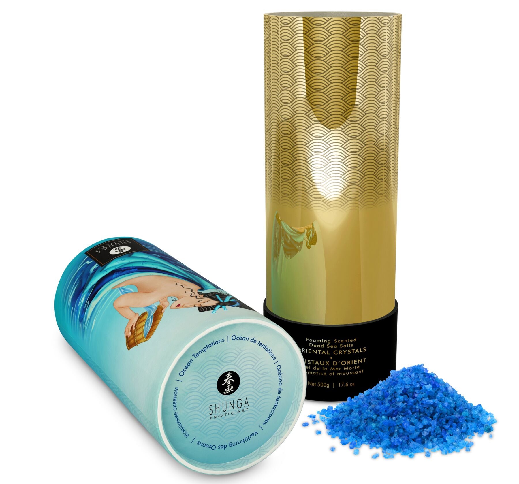 Пінлива сіль для ванни Shunga Oriental Crystals