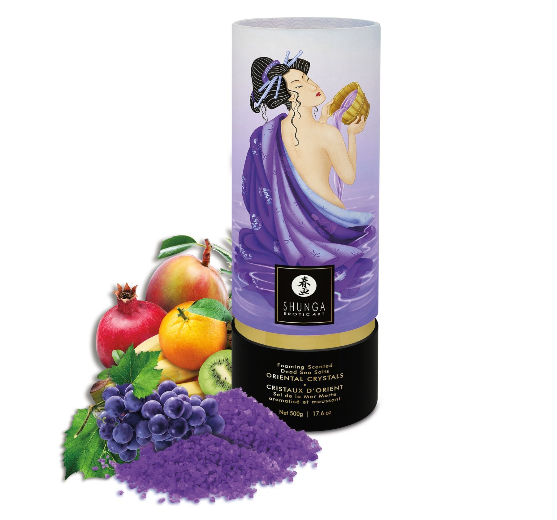Пінлива сіль для ванни Shunga Oriental Crystals