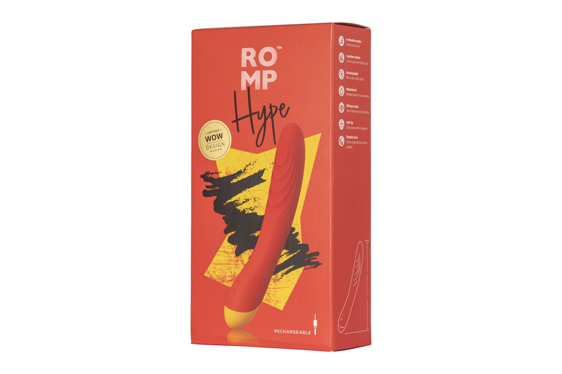 Вібратор для точки G та клітора Romp Hype