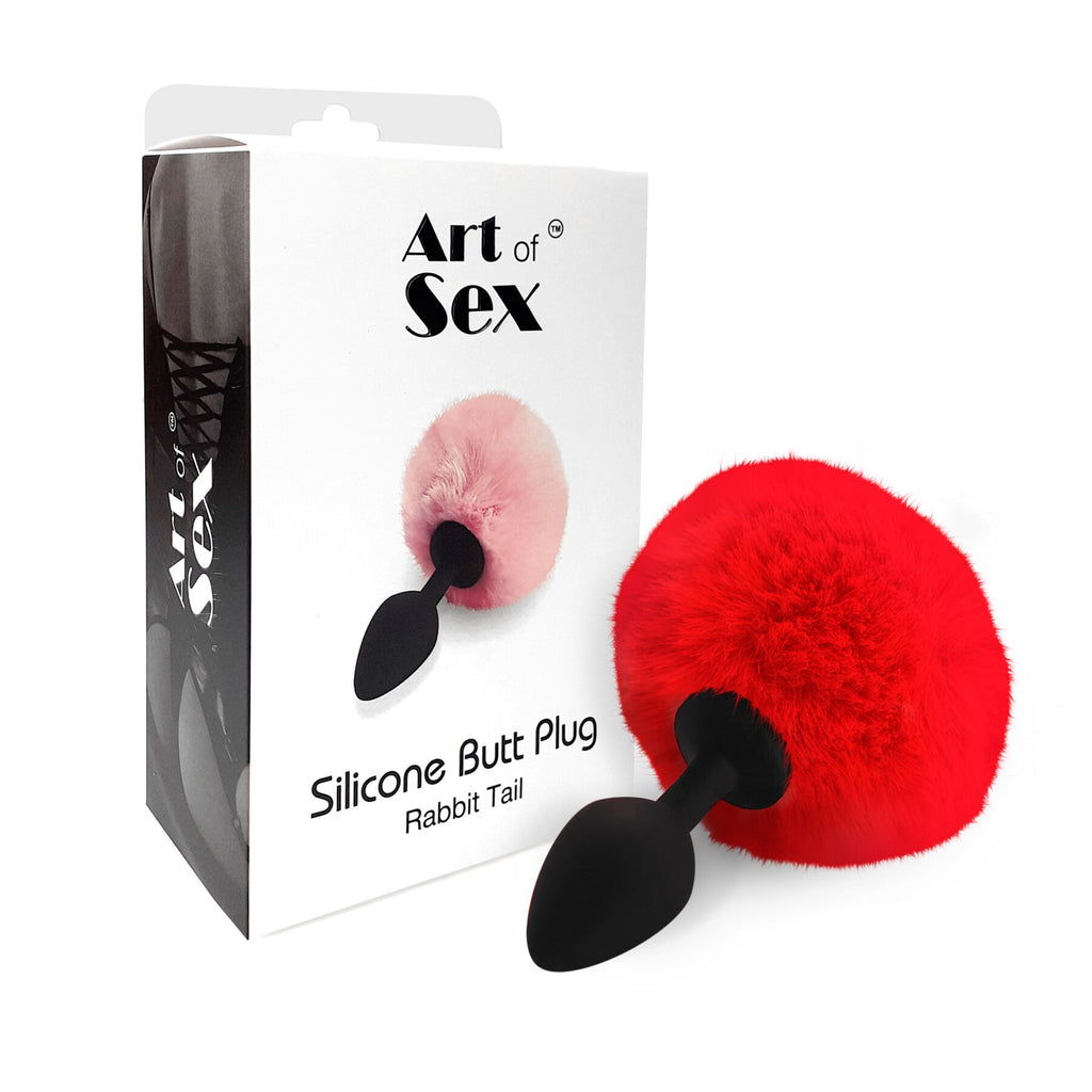 Анальна пробка Art of Sex Silicone Butt plug Rabbit Tail