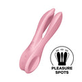 Кліторальний вібратор Satisfyer Threesome 1 з трьома гнучкими пальчиками