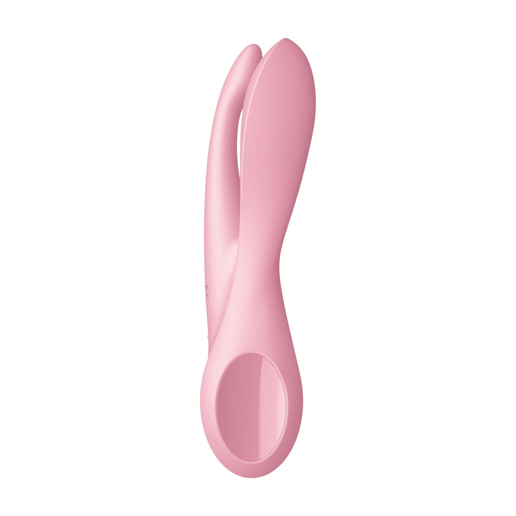 Кліторальний вібратор Satisfyer Threesome 1 з трьома гнучкими пальчиками