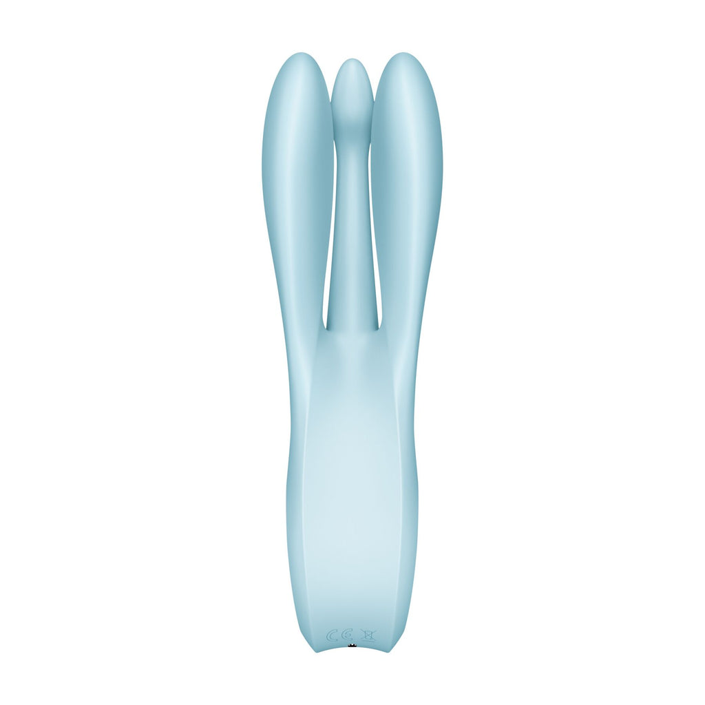 Кліторальний вібратор Satisfyer Threesome 1 з трьома гнучкими пальчиками