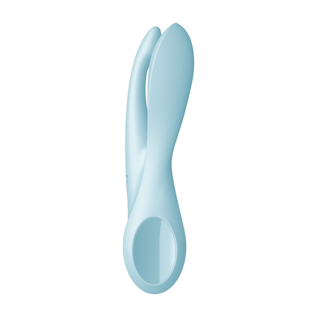Кліторальний вібратор Satisfyer Threesome 1 з трьома гнучкими пальчиками