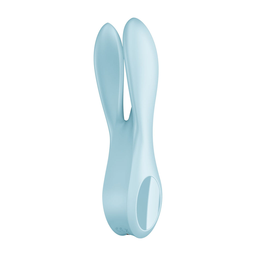 Кліторальний вібратор Satisfyer Threesome 1 з трьома гнучкими пальчиками