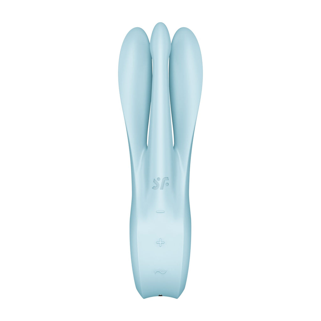 Кліторальний вібратор Satisfyer Threesome 1 з трьома гнучкими пальчиками