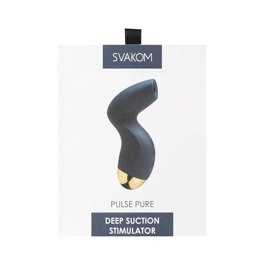 Вакуумний кліторальний стимулятор Svakom Pulse Pure Navy