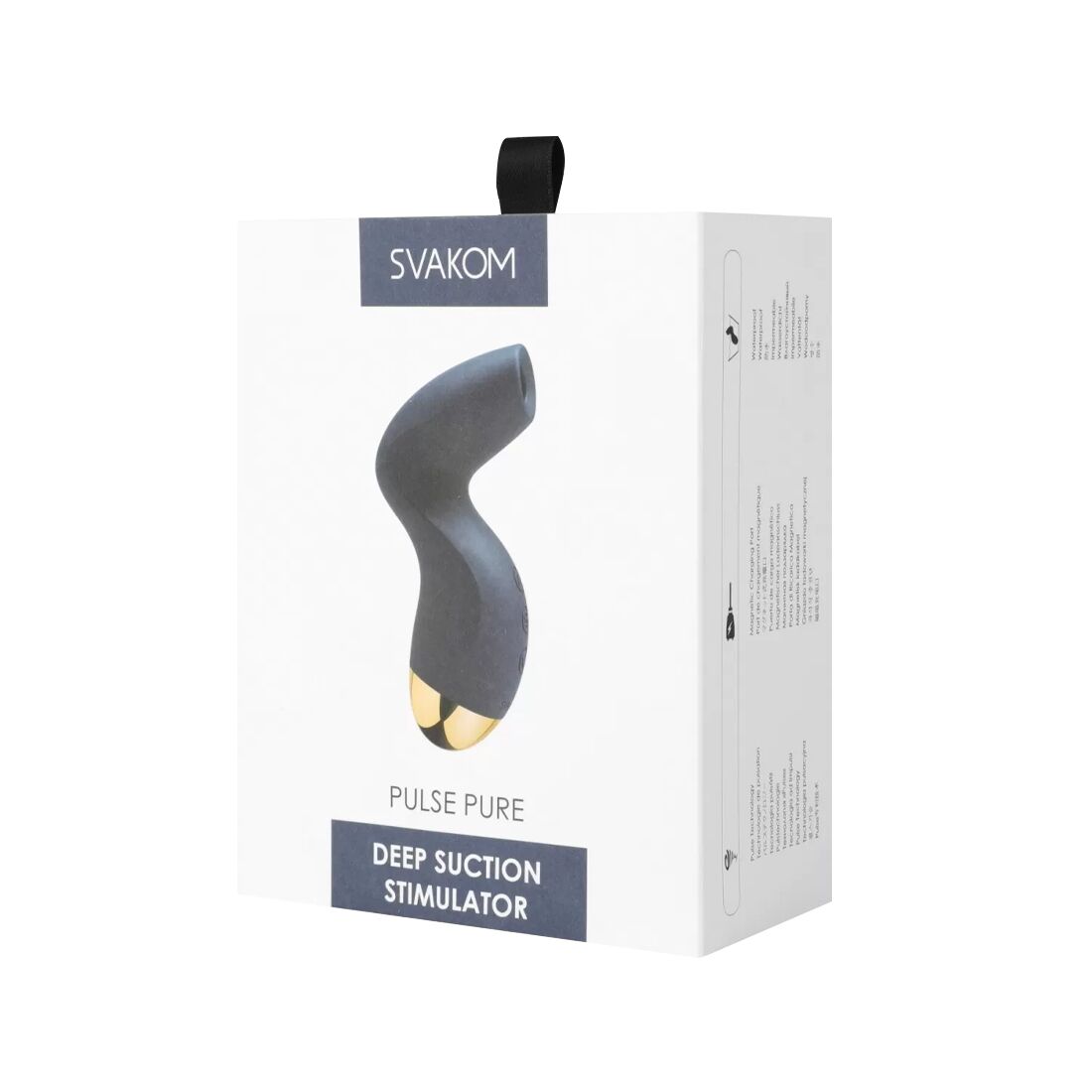 Вакуумний кліторальний стимулятор Svakom Pulse Pure Navy