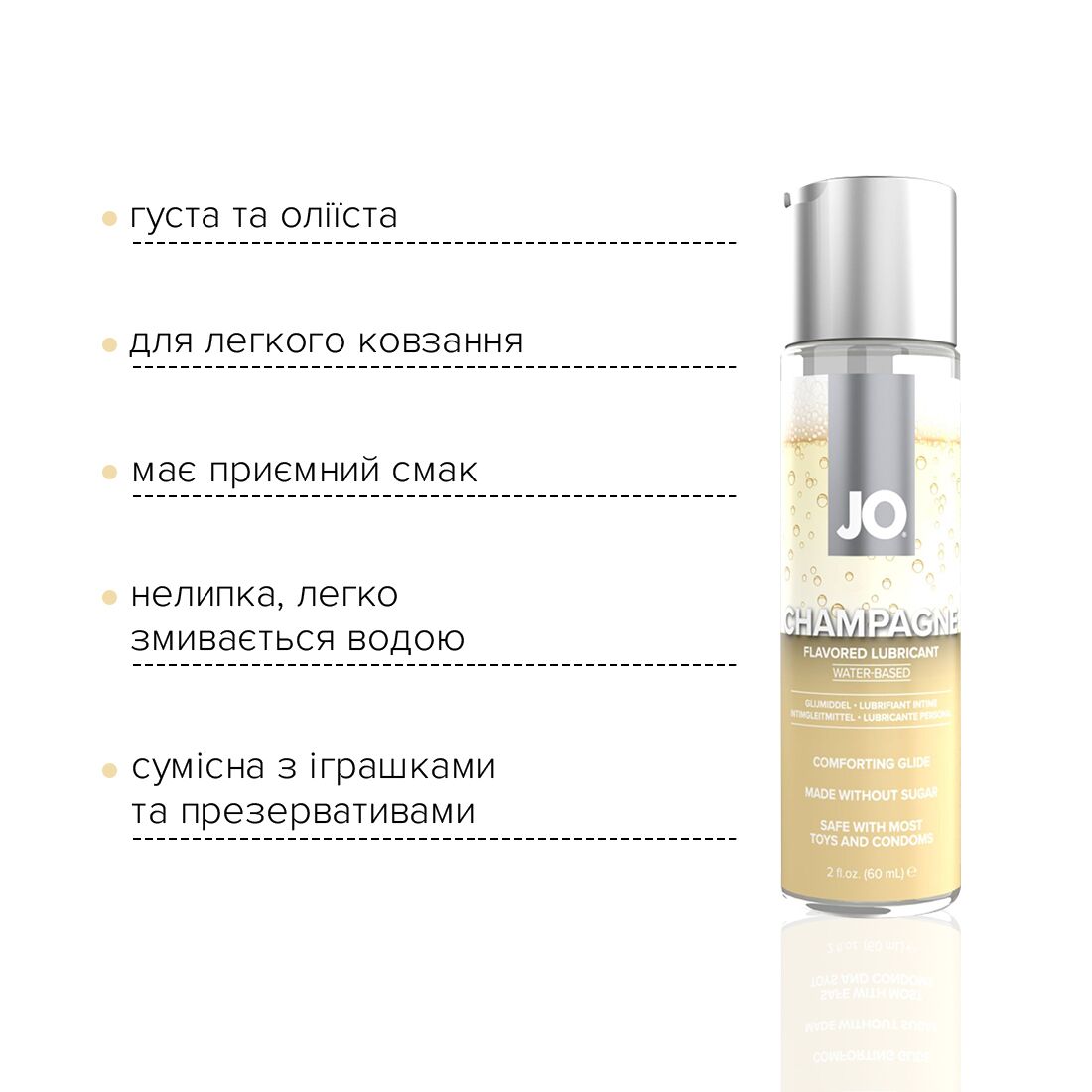 Лубрикант на водній основі JO