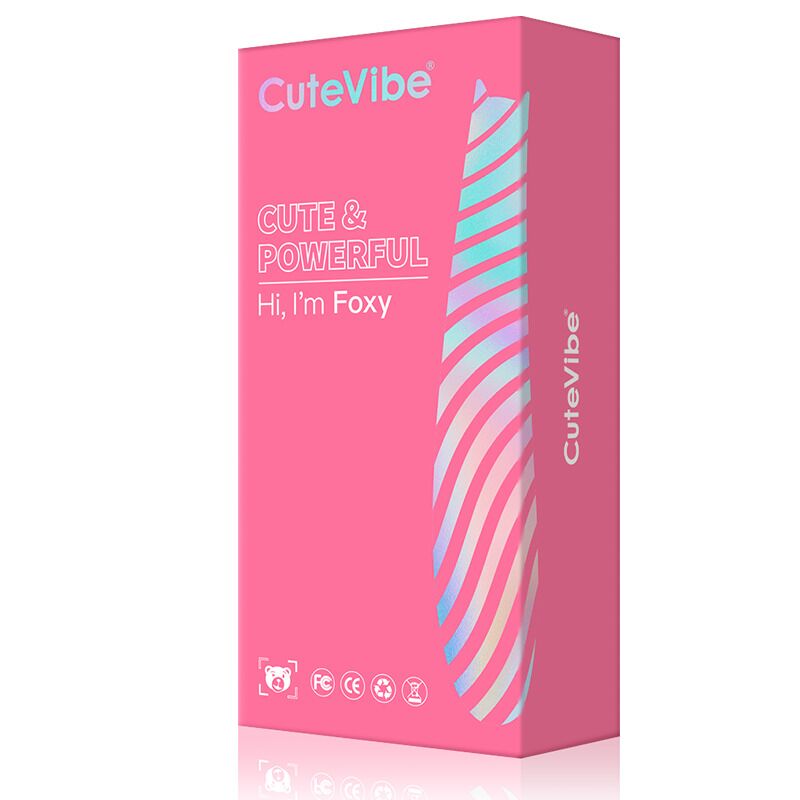 Вакуумний стимулятор з вібрацією CuteVibe Foxy Sakura