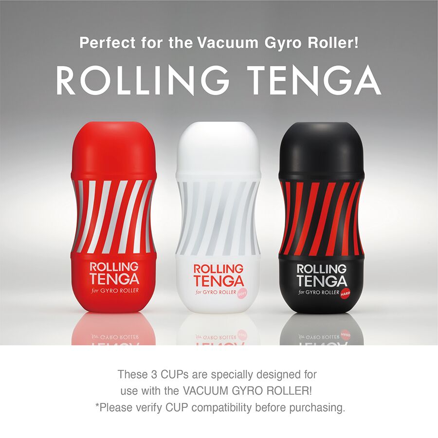 Автоматичний мастурбатор Tenga VACUUM GYRO ROLLER SET