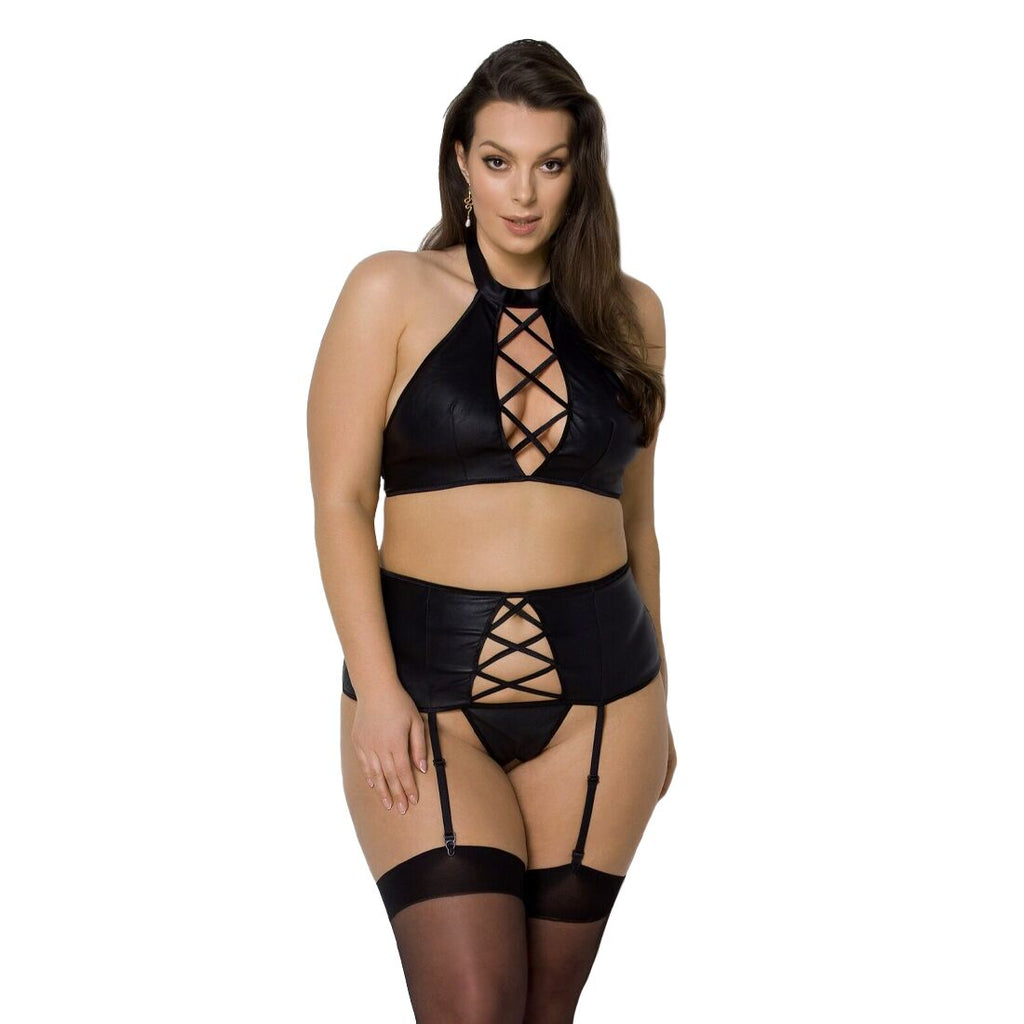 Комплект із екошкіри Passion NANCY SET 6XL