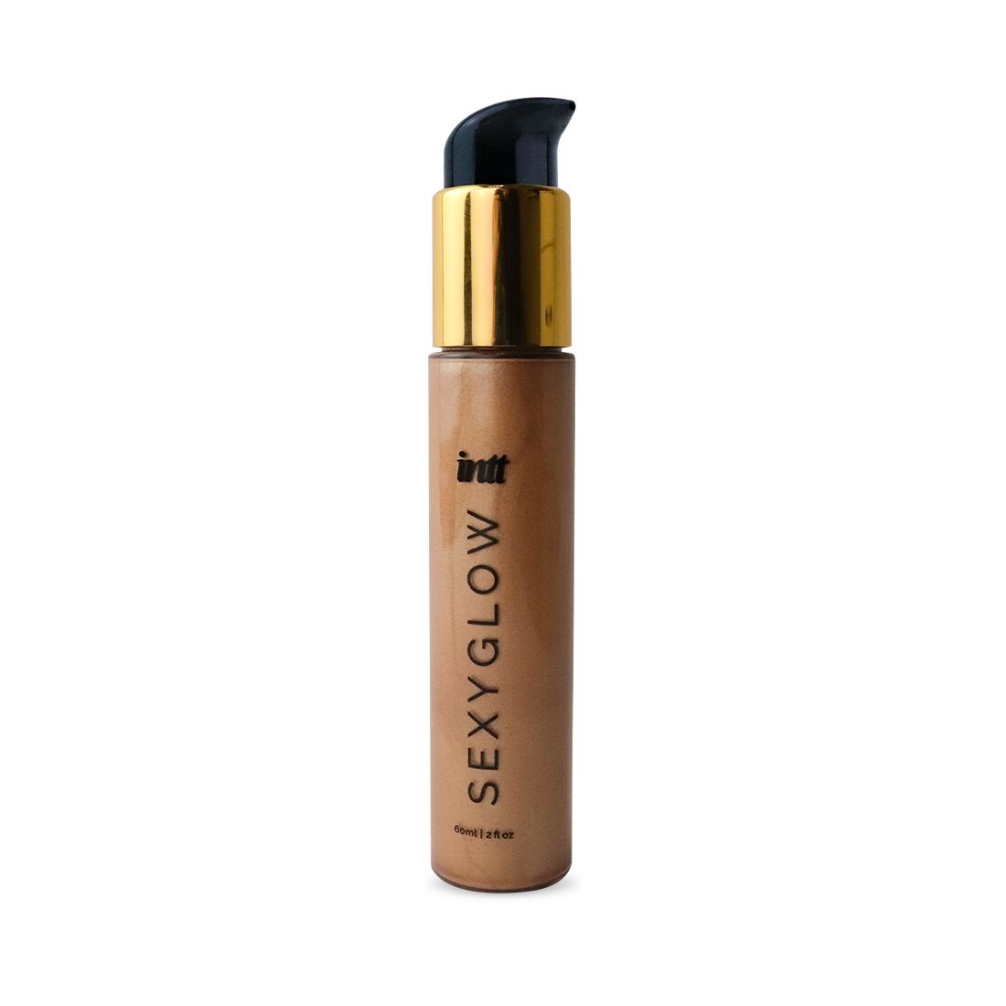Крем-шимер для тіла Intt Sexy Glow з олією ши та ароматом ванілі