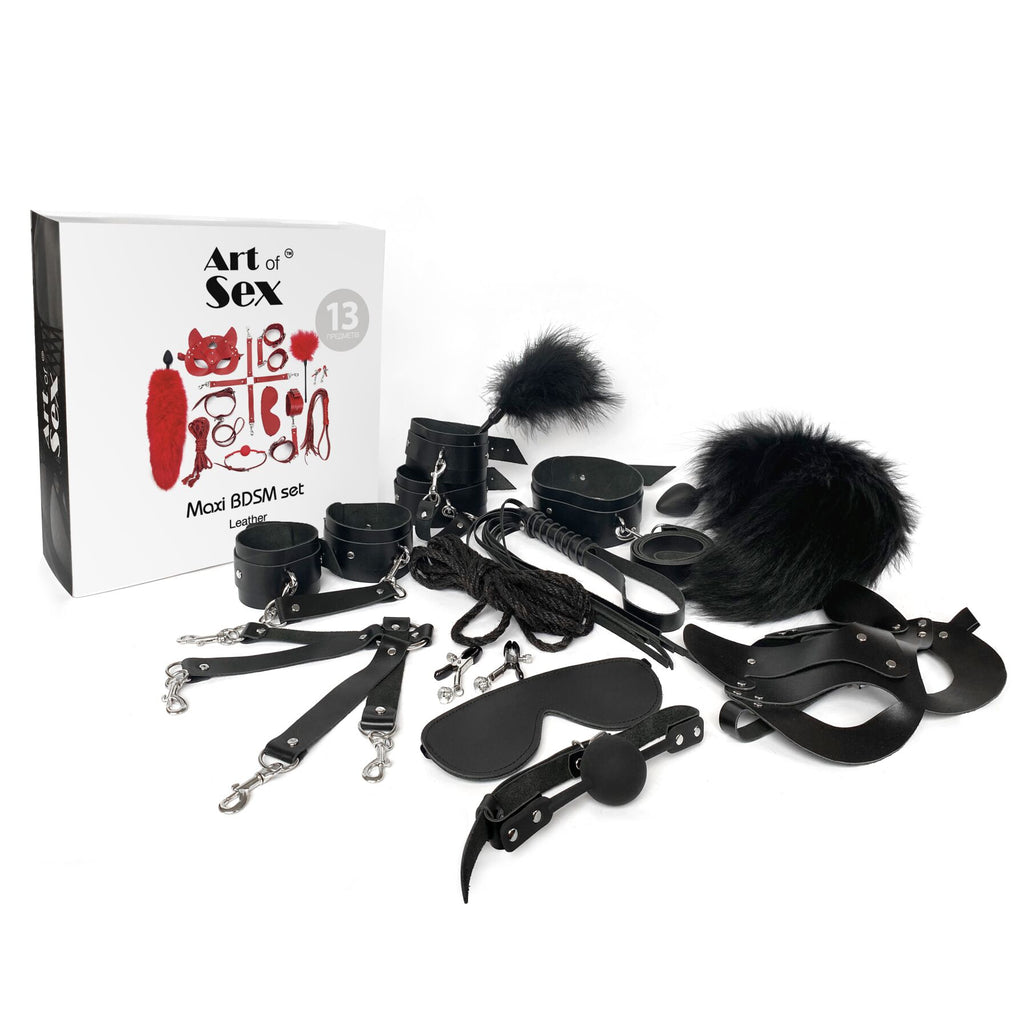 Набір для фіксації Art of Sex Maxi BDSM Set Leather