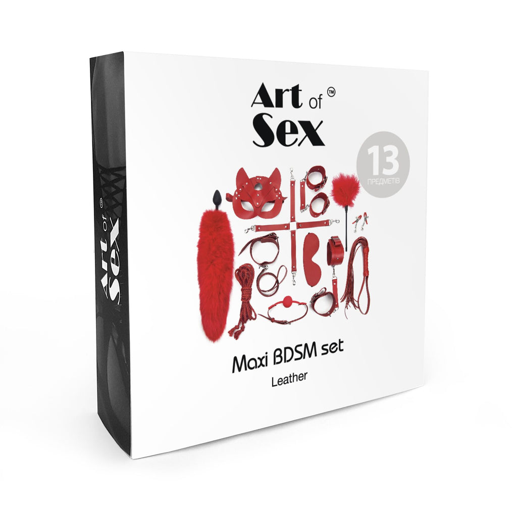 Набір для фіксації Art of Sex Maxi BDSM Set Leather