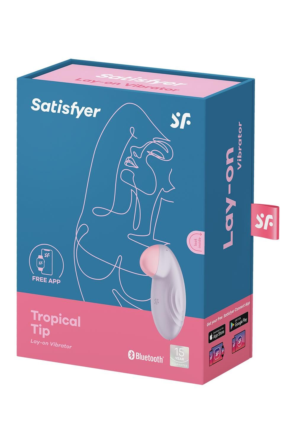 Смарт-вібратор для клітора Satisfyer Tropical Tip Light