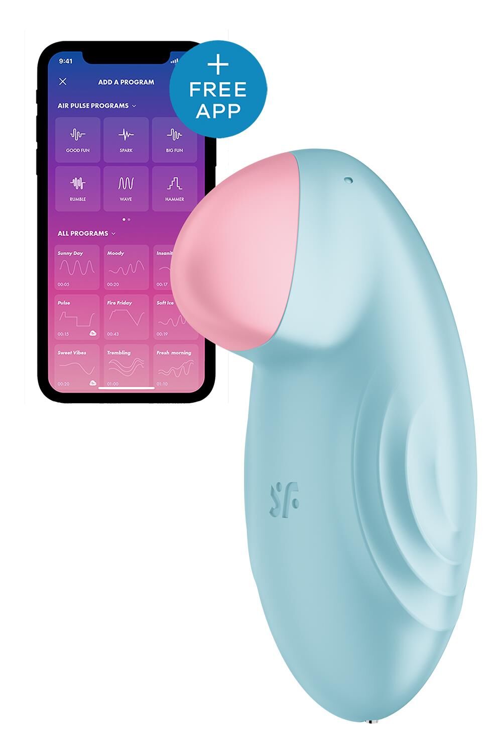 Смарт-вібратор для клітора Satisfyer Tropical Tip Light
