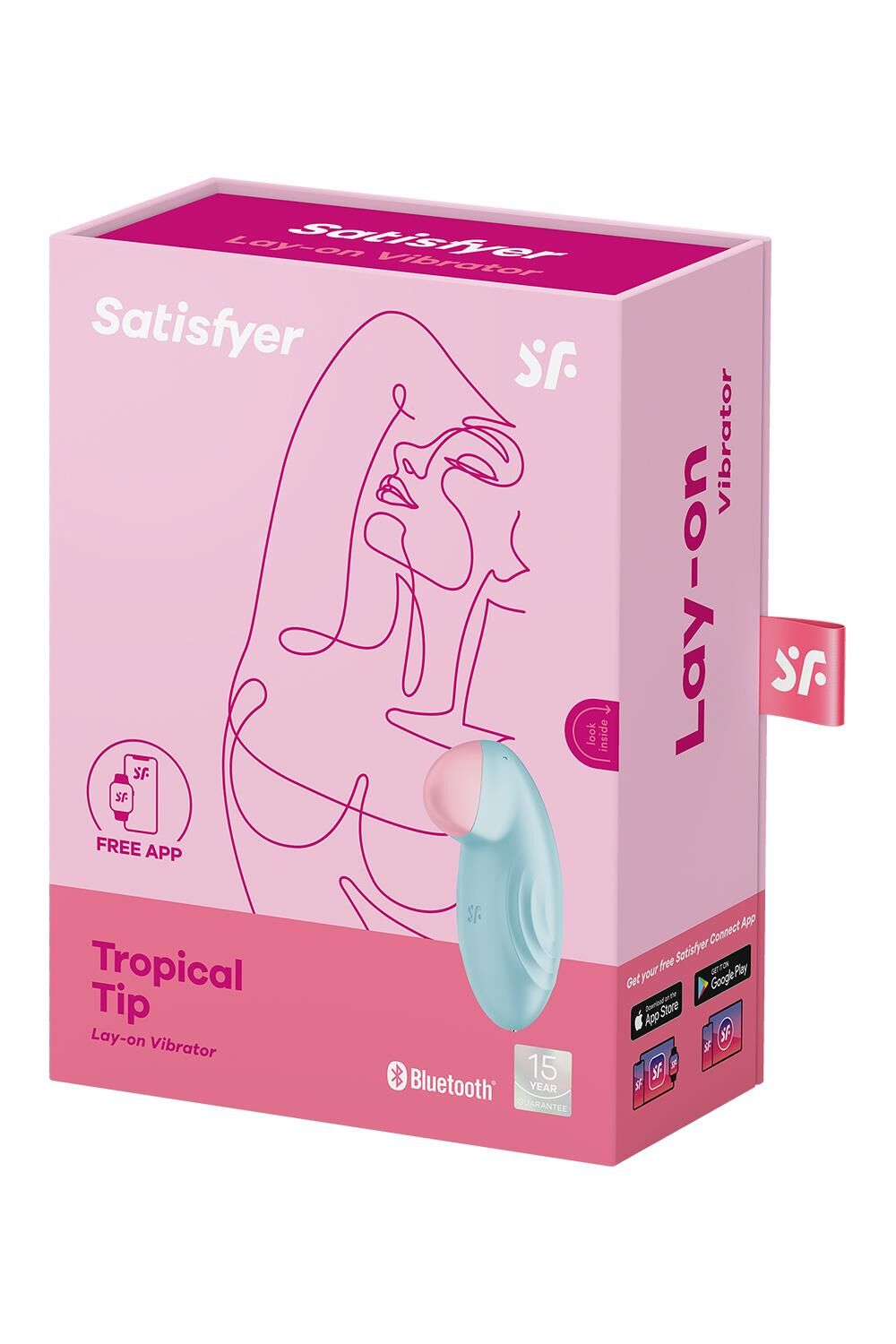 Смарт-вібратор для клітора Satisfyer Tropical Tip Light