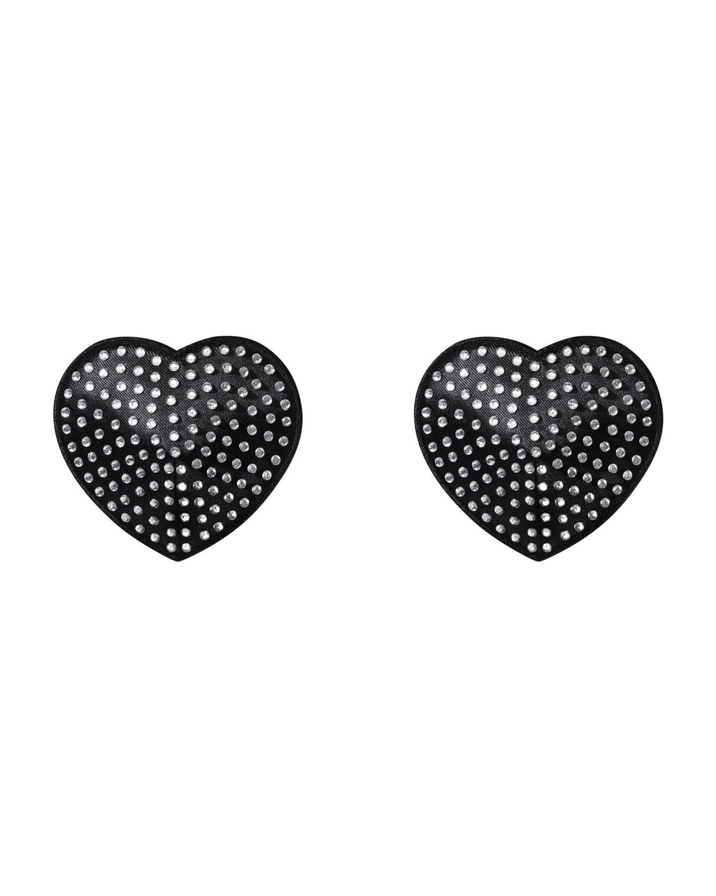 Накладки-серця на соски зі стразами Obsessive A750 nipple covers