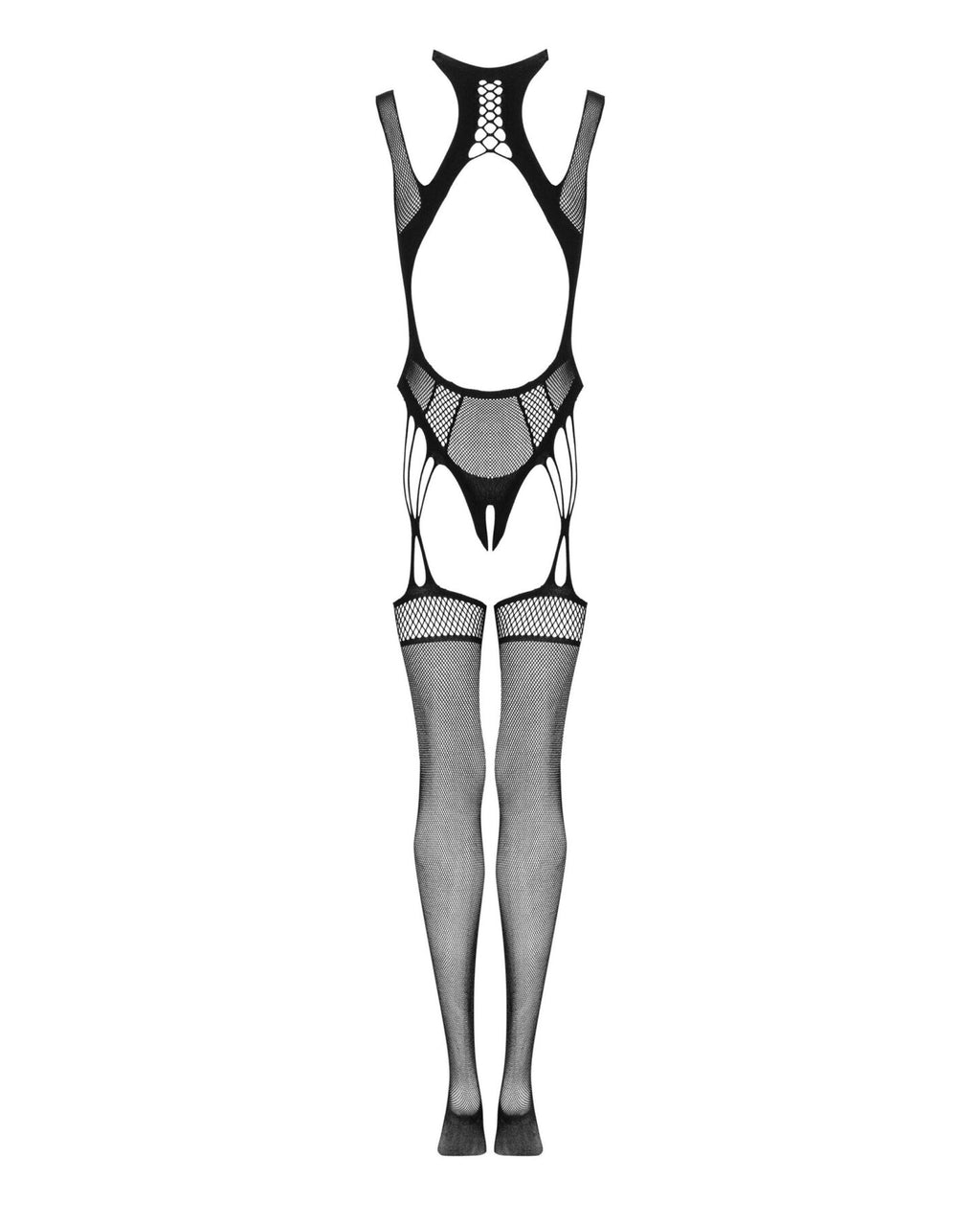Ажурний бодістокінг з отворами Obsessive Bodystocking G327