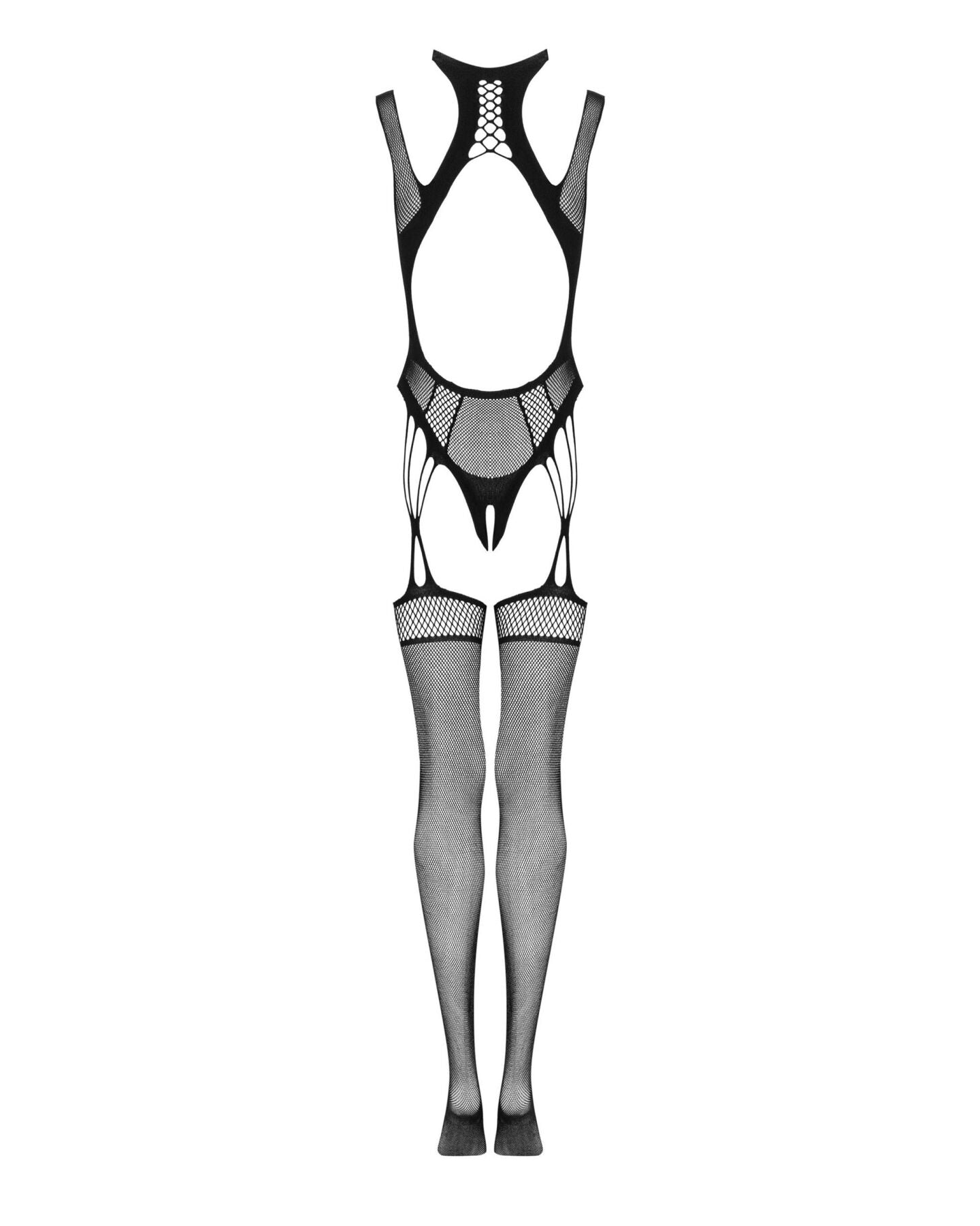 Ажурний бодістокінг з отворами Obsessive Bodystocking G327